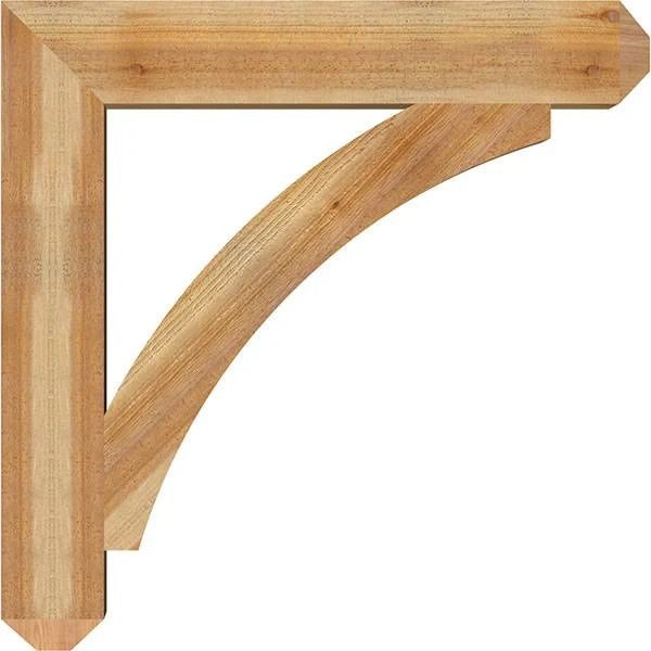 6x22W x 38x22D x 38x22H Western Red Cedar Bracket Z860