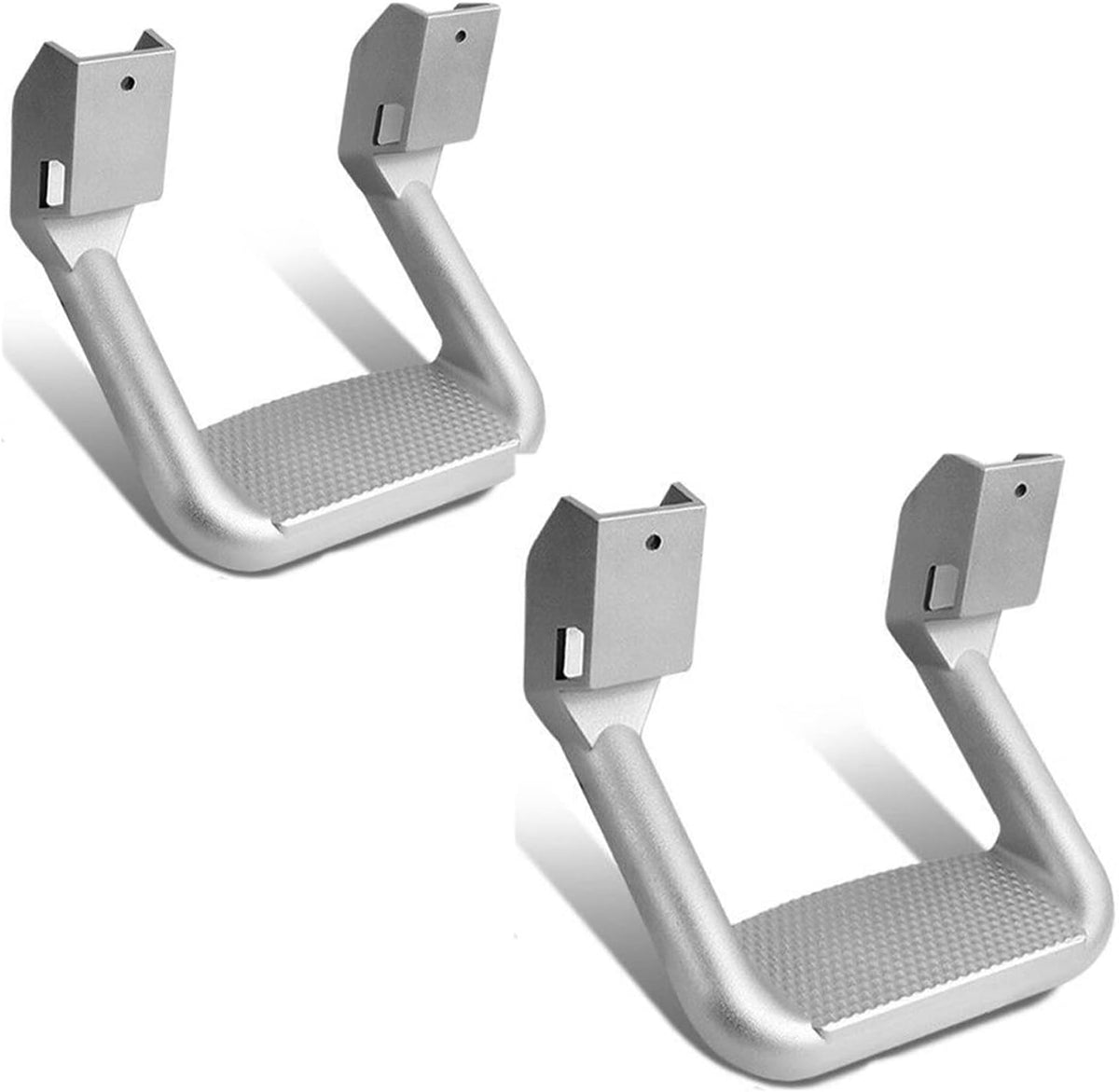 Black Aluminum Side Step for Truck SUV, 2 Piece E86618