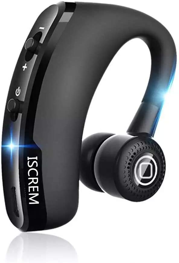 Bluetooth Headset Wireless Single Earpiece Noise Cancelling Headphones R88732