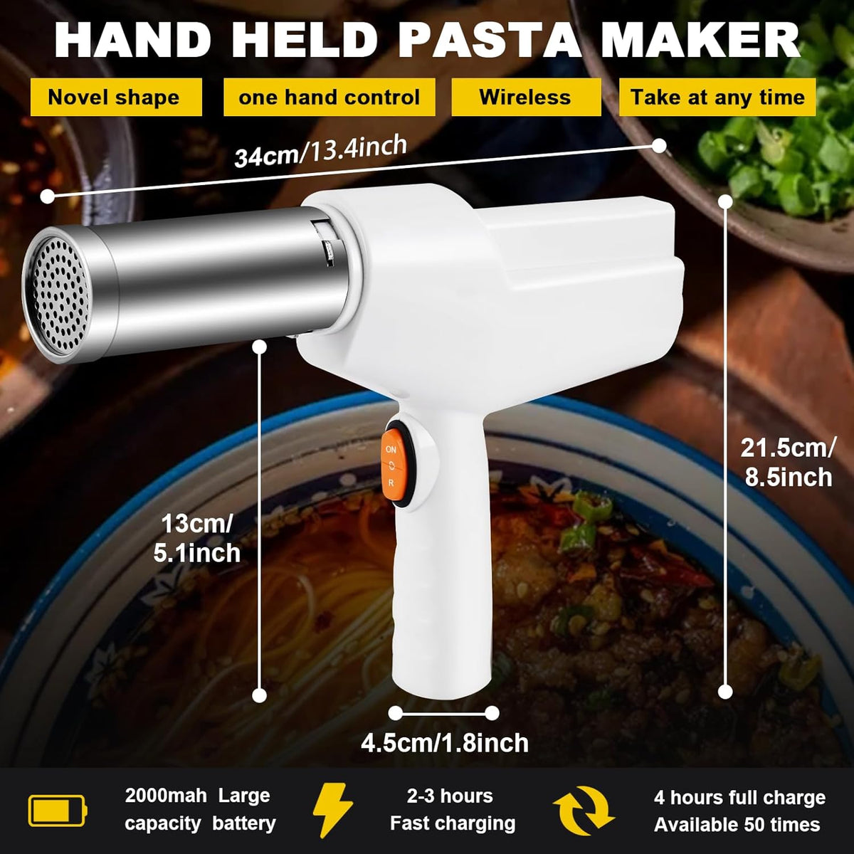 Portable Automatic Electric Pasta Maker Machine N30335