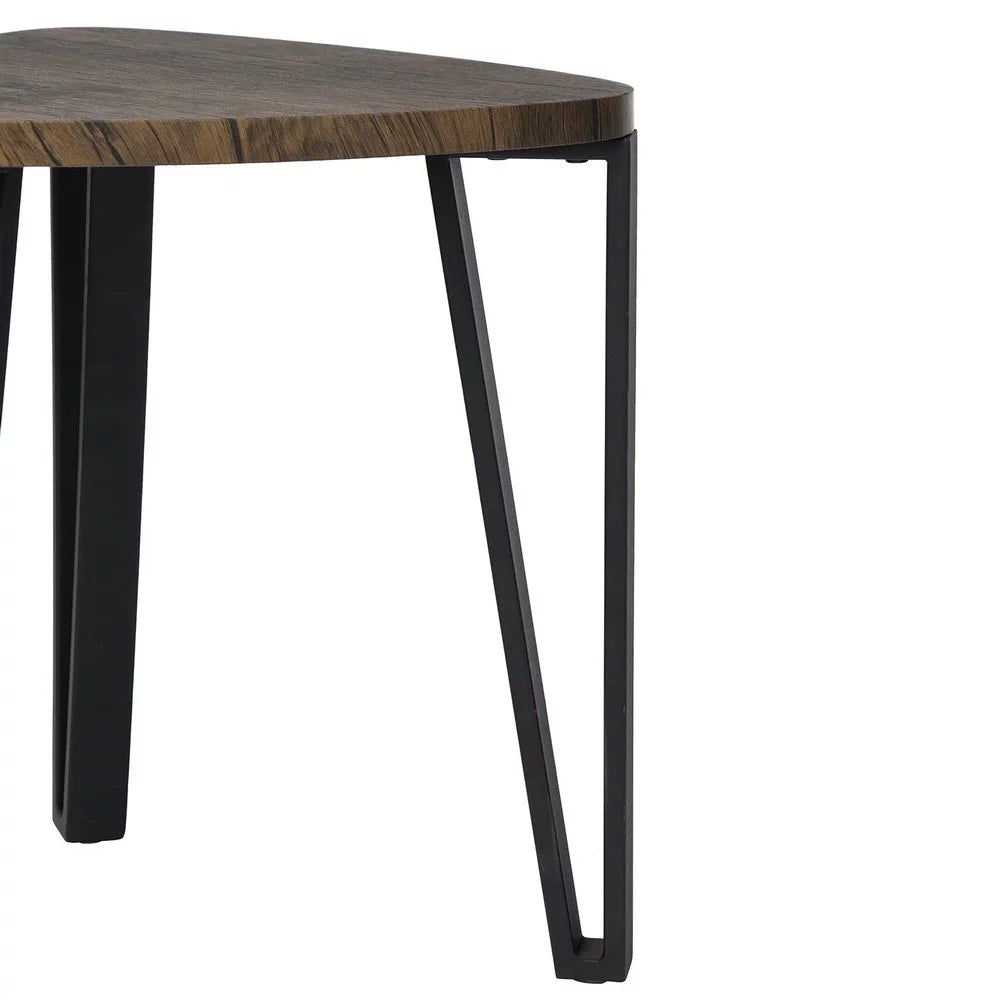 Set of 3 Wood Look Nesting Coffee Table J446684