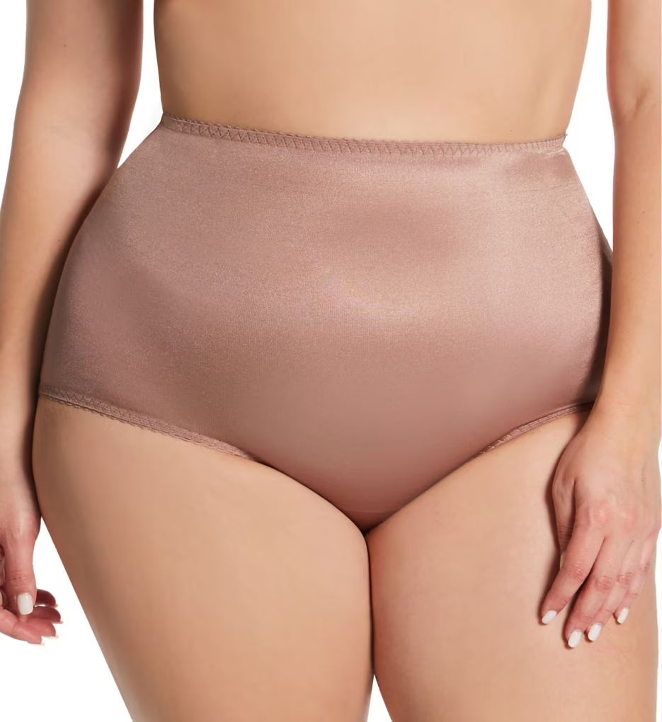 Mocha 6X Light Control Smoothing Brief Panty A872