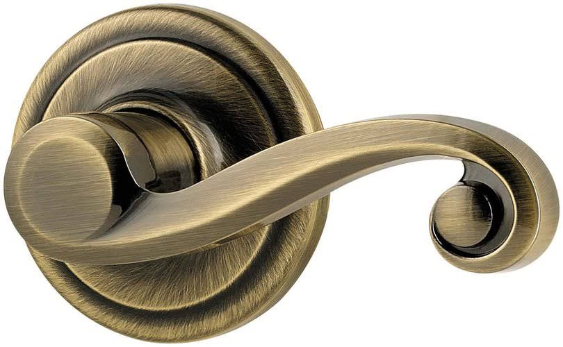 Satin Chrome Left Hand Interior Double Cylinder Handleset Trim K670