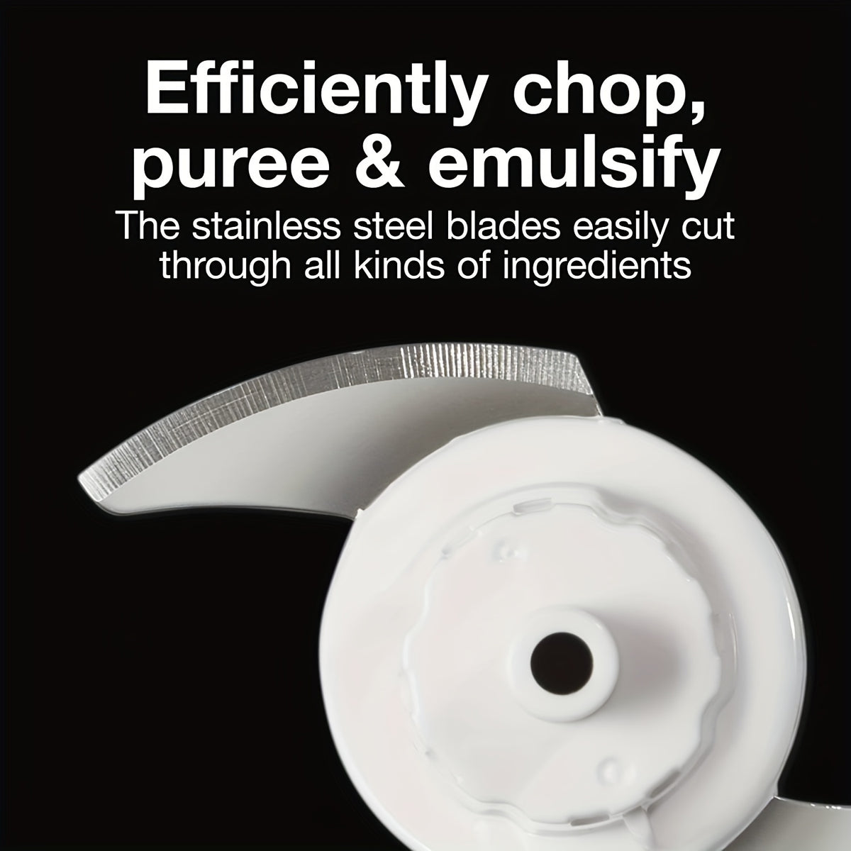 2 Cups Electric Vegetable Chopper & Mini Food Processor Z759