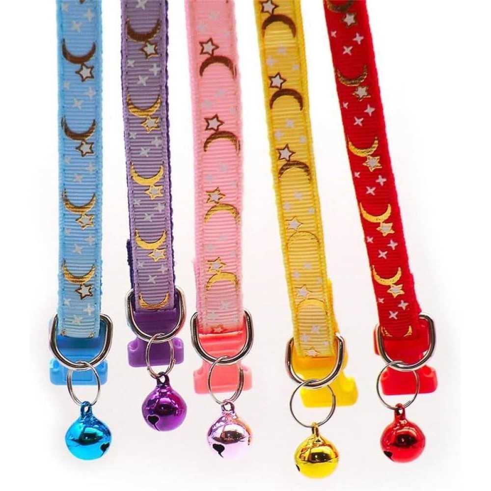 Reflective Cat Collars Bell 2-Pack Adjustable 7.5-12.5 Inch X1559