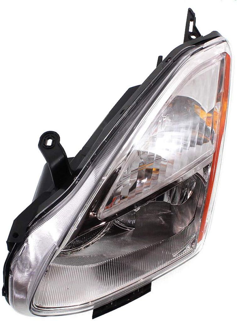 Headlight Assembly Driver Side with Bulbs W8935