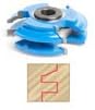 Carbide Tipped 3-Wing Roman Ogee Reversible Stile & Rail 2-29/32 x 1 x Pack of 2 F9203