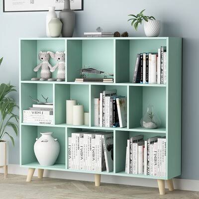 Green 42.1x22 H Cube Bookcase T19333