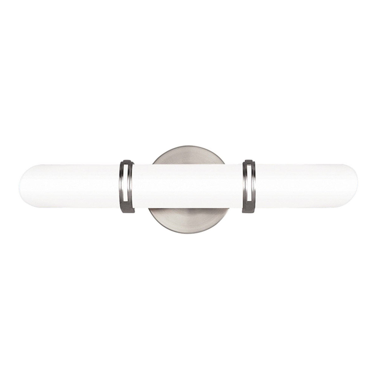 2 Light Bath Bracket, Satin Nickel Y82456