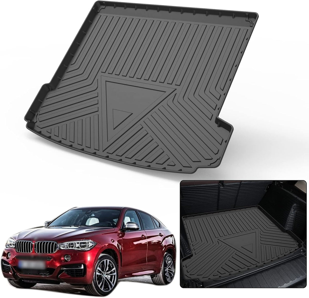 Black TPO Waterproof Rear Cargo Mat W313509