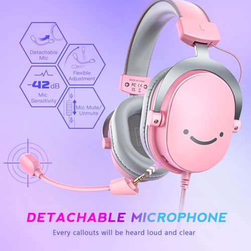Black USB Over-Ear Wired Gaming Headset with Detachable Microphone P953