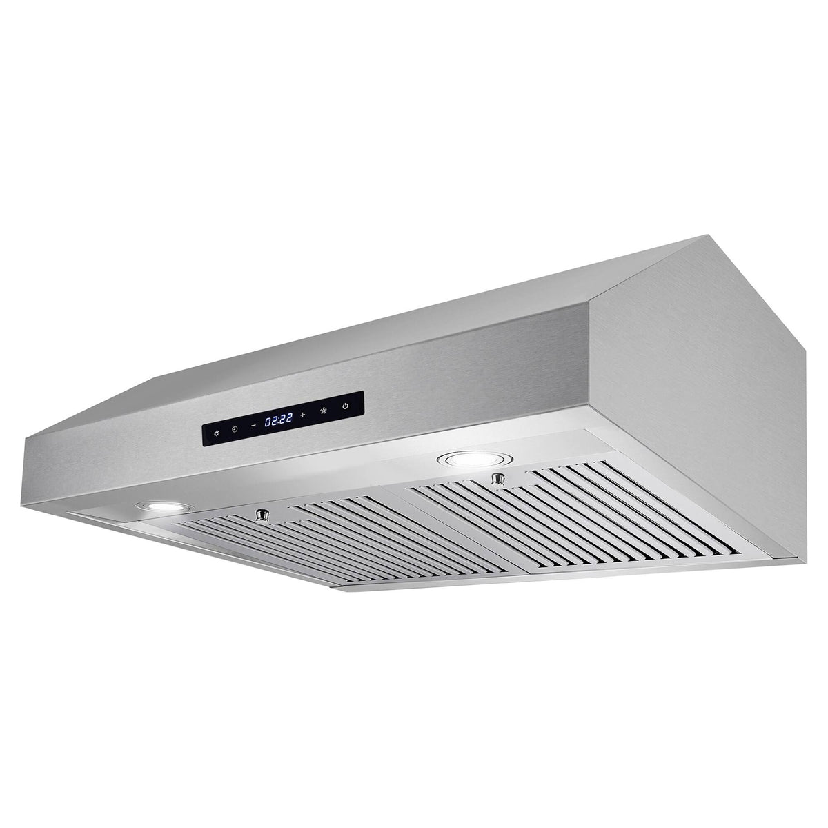 30-in Ductless Stainless Steel Undercabinet Range Hood with Charcoal Filter E2587