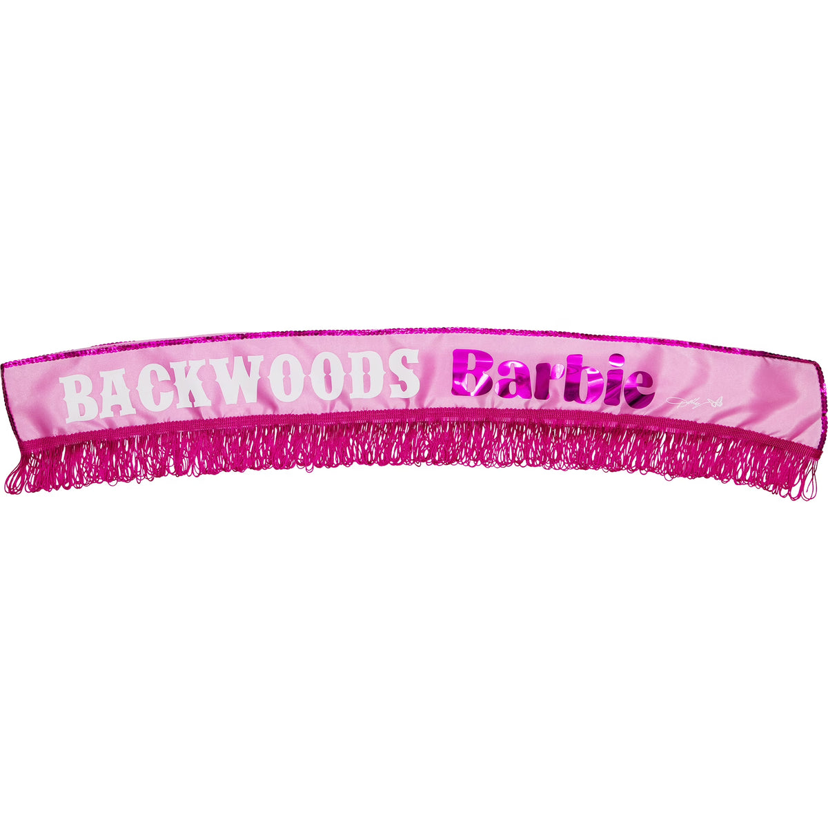 Pink Backwoods Barbie Sash B58889