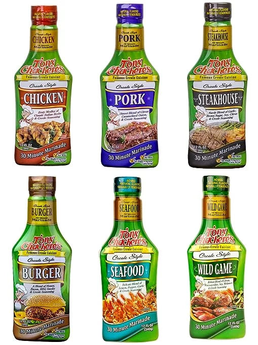 6 Pack Bundle Pourable Marinade W2081