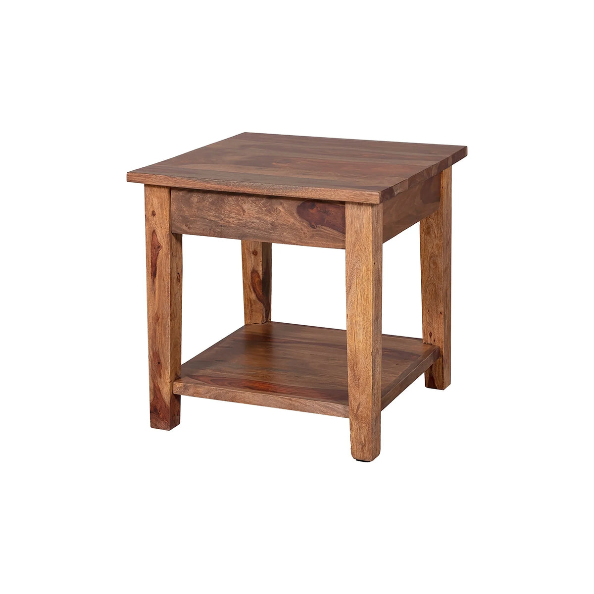 Solid Sheesham Wood End Table I998092