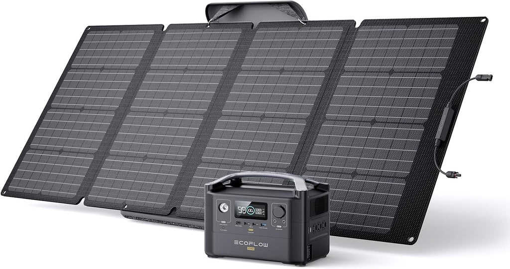720Wh Portable Power Station with 160W Solar Panel L540