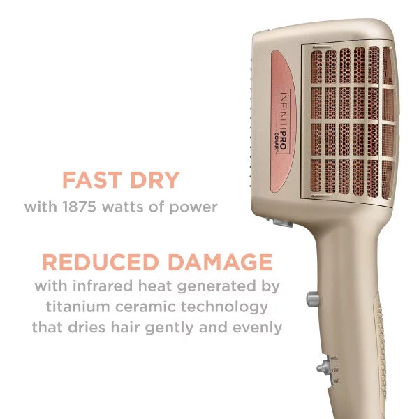1875W Hair Dryer with 4 Attachments T1460
