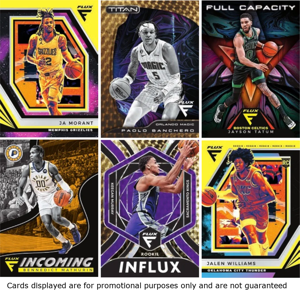 NBA Flux Basketball Trading Cards Mega Box V674022