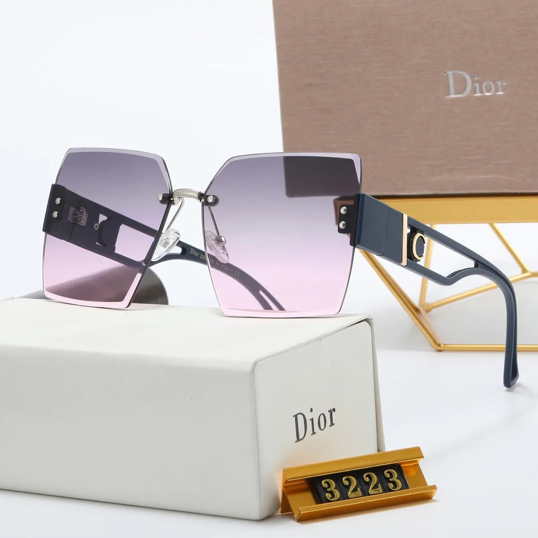Rimless Nylon Lens Polarized Sunglasses E933