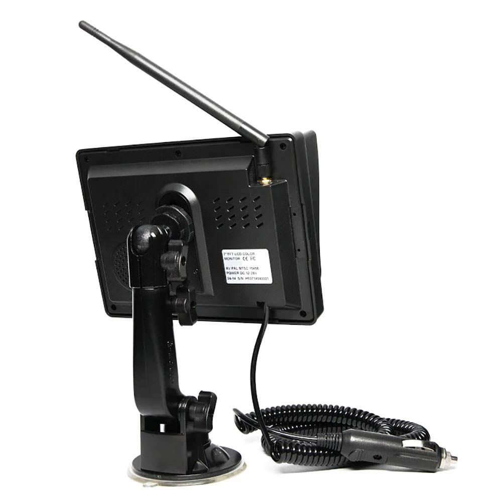 Wireless Backup Camera System Dual Screen Monitor D926837