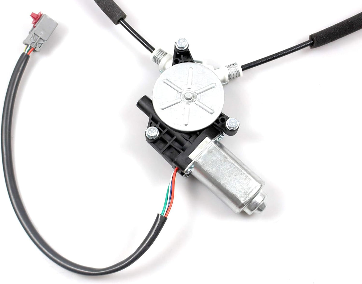 Front Left Driver Side Power Window Regulator with Motor for Honda Element Pack of 2 H561498