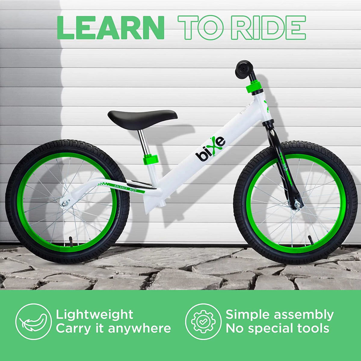 Aluminum Kids Balance Bike Lightweight 16” No-Pedal Purple I7485