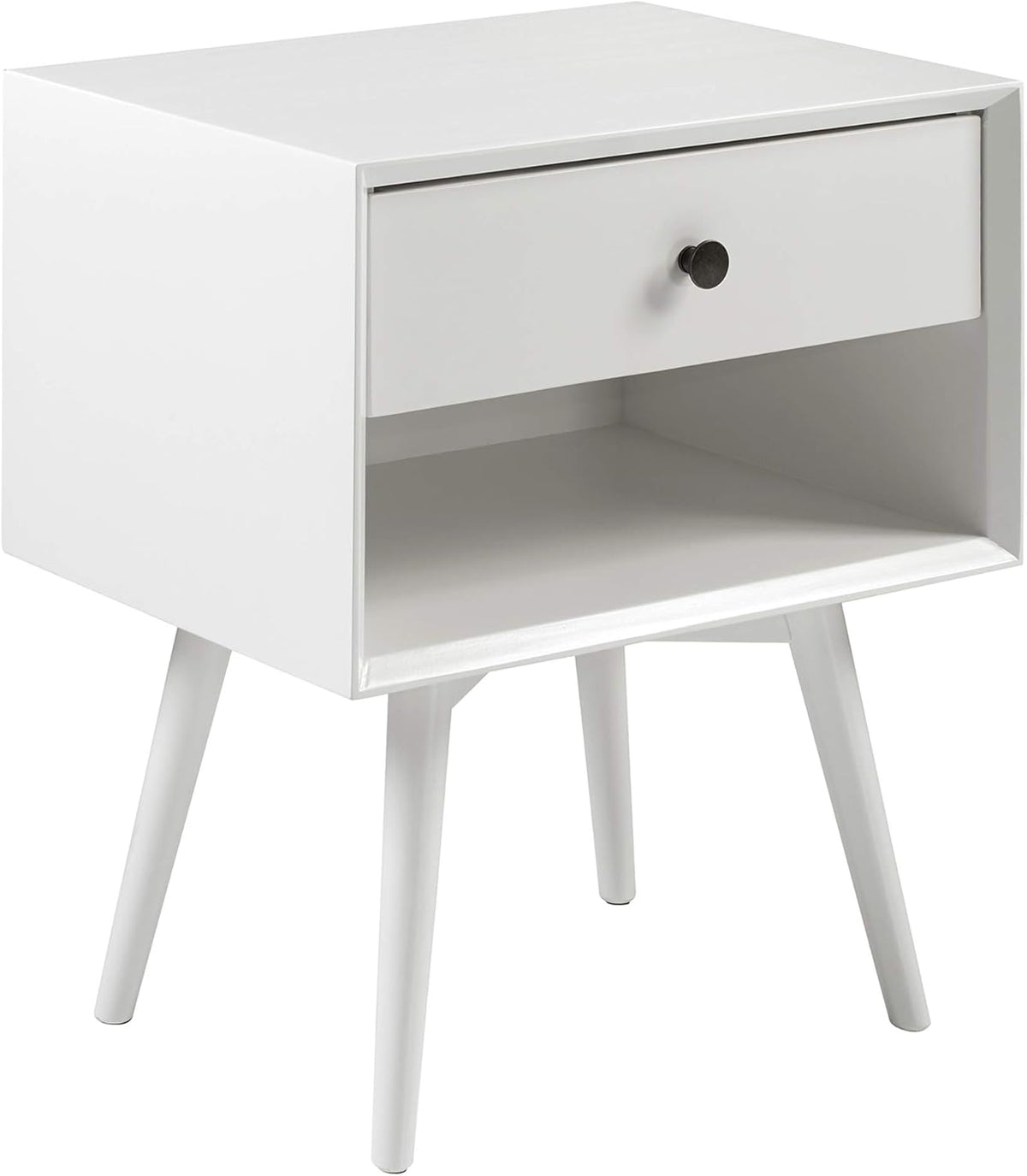 Caramel 2 Drawer Wood Nightstand D601140