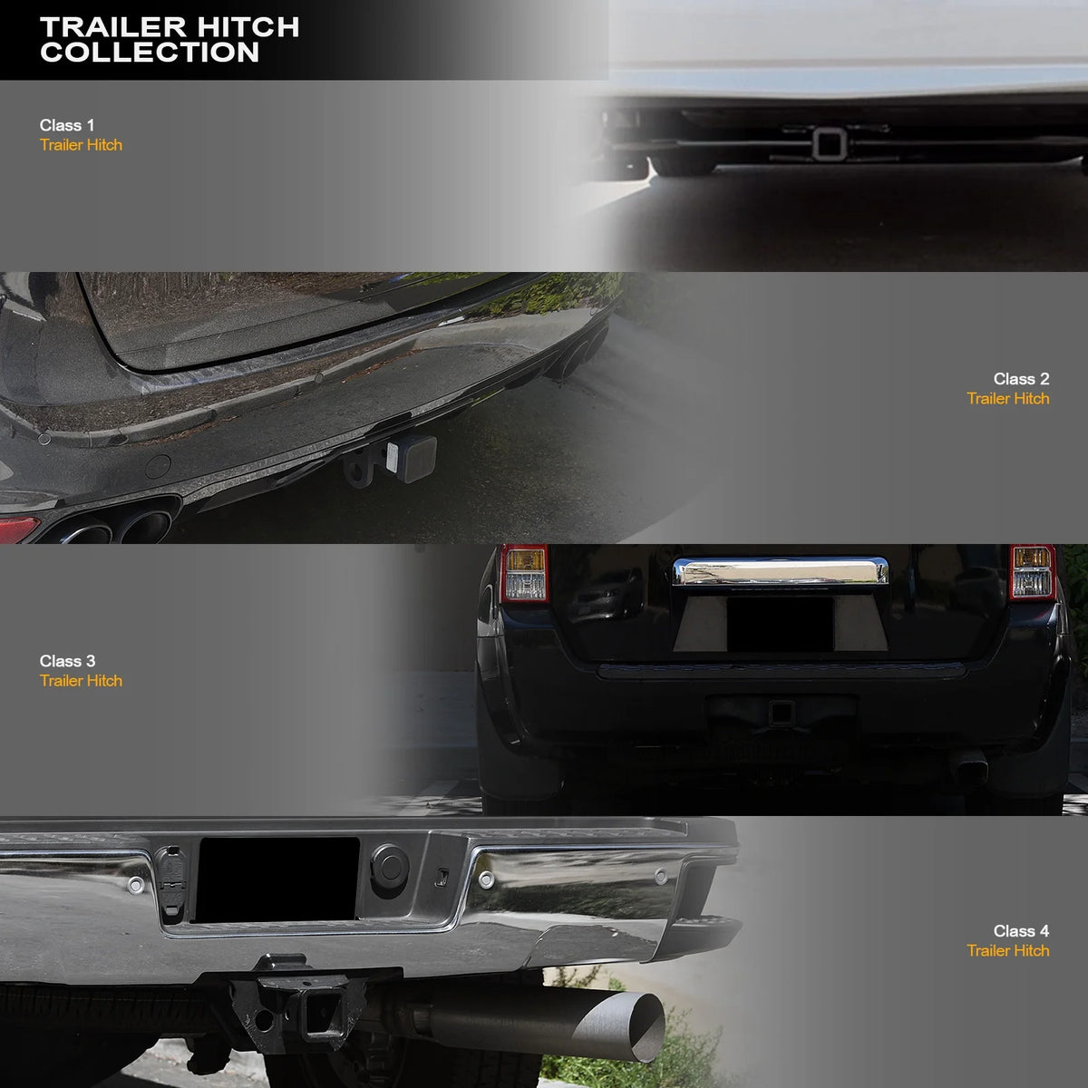 Class 2 Trailer Tow Hitch Receiver 1.25" K92378
