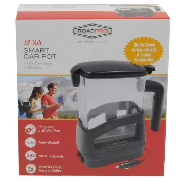 12v 13.5-ounce Electric Hot Pot Travel Kettle K713631