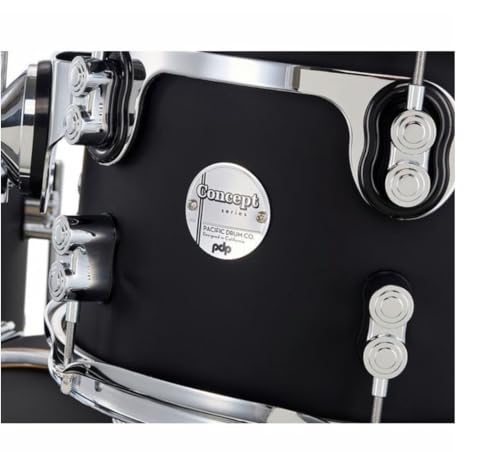 Satin Black 3-Piece Maple Drum Set K958