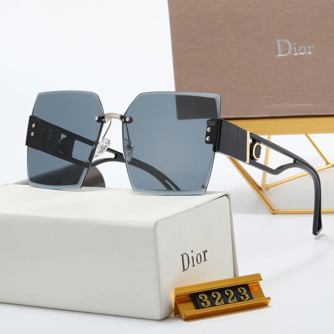 Rimless Nylon Lens Polarized Sunglasses E933