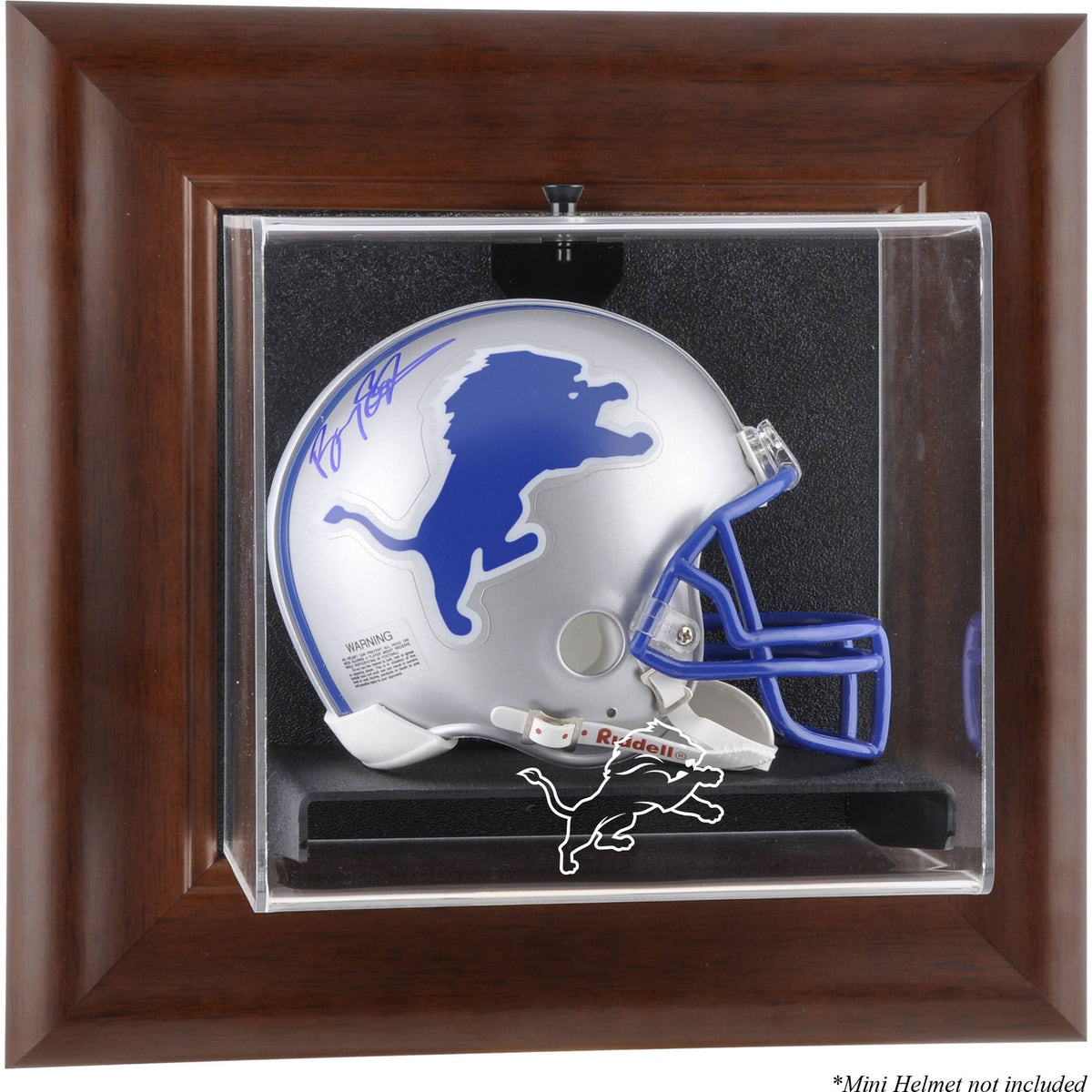 NFL Wall Mounted Logo Mini Helmet CASE K82618