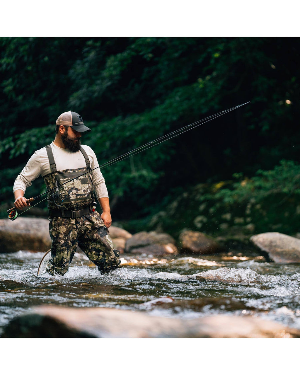 Riparian Camo Stockingfoot Waders L1127