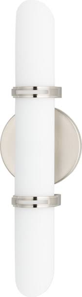 2 Light Bath Bracket, Satin Nickel Y82456