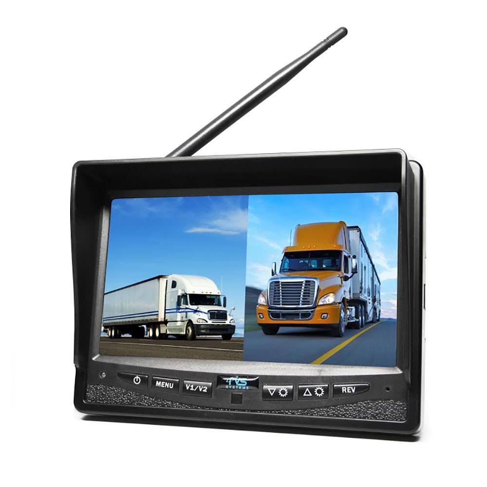 Wireless Backup Camera System Dual Screen Monitor D926837
