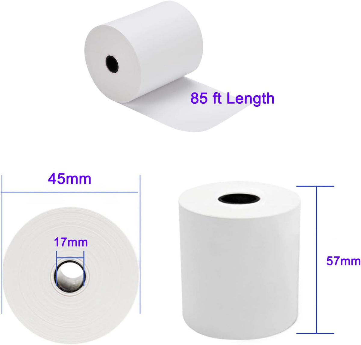 Thermal Receipt Paper 5 Rolls N2320