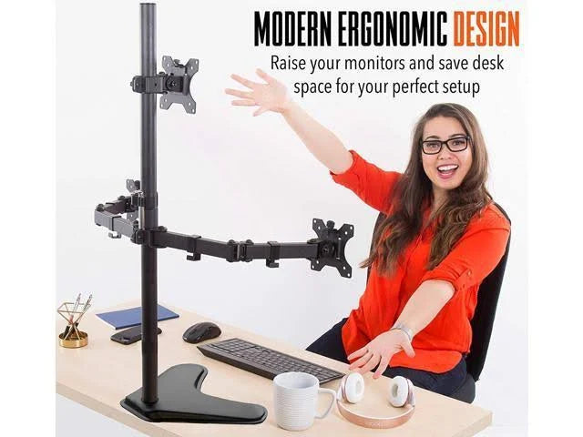 Three Arm Freestanding Monitor Mount H4634