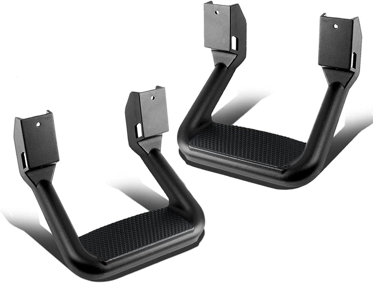 Black Aluminum Side Step for Truck SUV, 2 Piece E86618