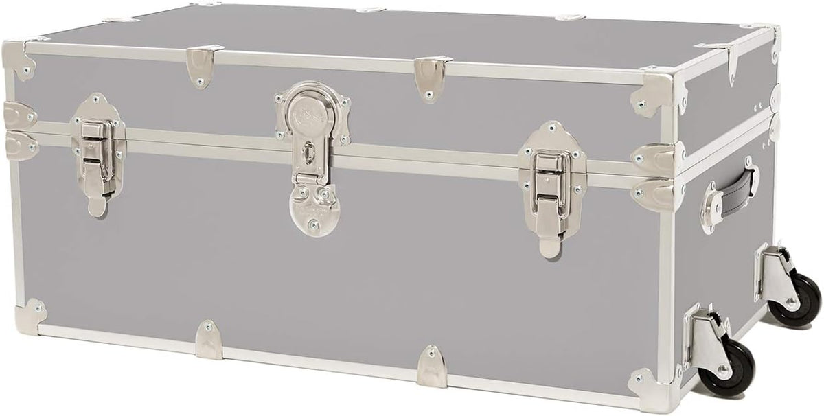 Large Armor Trunk with Removable Wheels 32x18x14 (Black) P22314