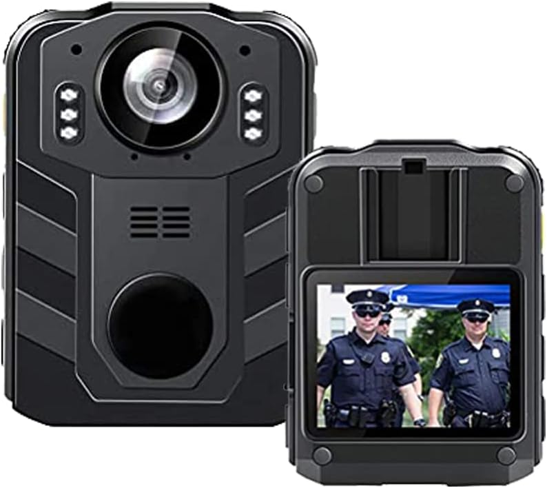 1296P HD Body Camera with 2 Inch Display, 32GB Memory V8006
