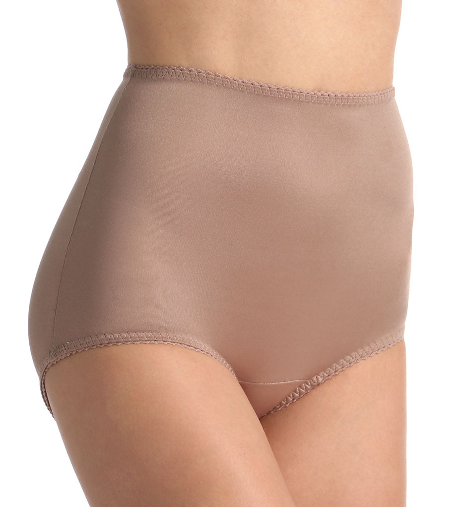 Mocha 6X Light Control Smoothing Brief Panty A872