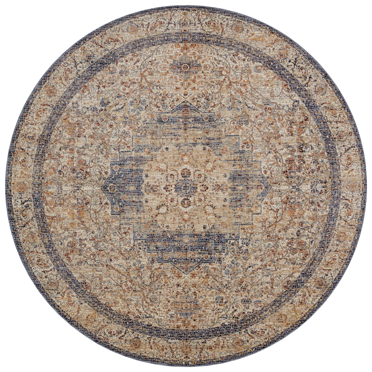 Ivory Beige Rug 7'10 x 7'10 S29920