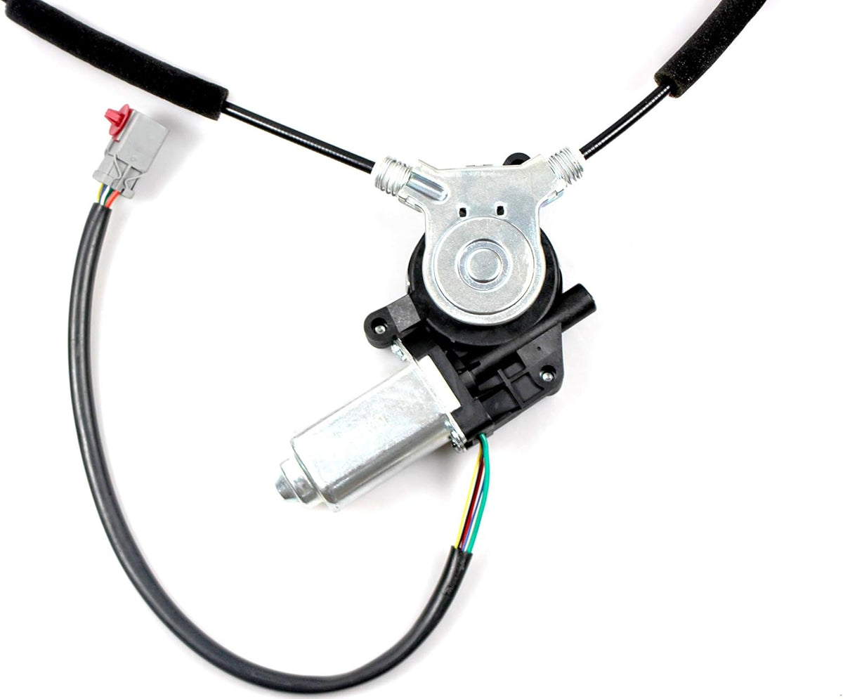Front Left Driver Side Power Window Regulator with Motor for Honda Element Pack of 2 H561498