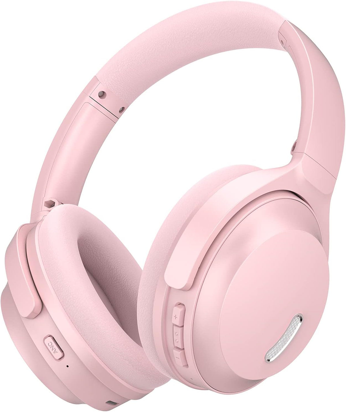 Active Noise Cancelling Bluetooth Wireless Over Ear Headphones with Microphone Black X53388