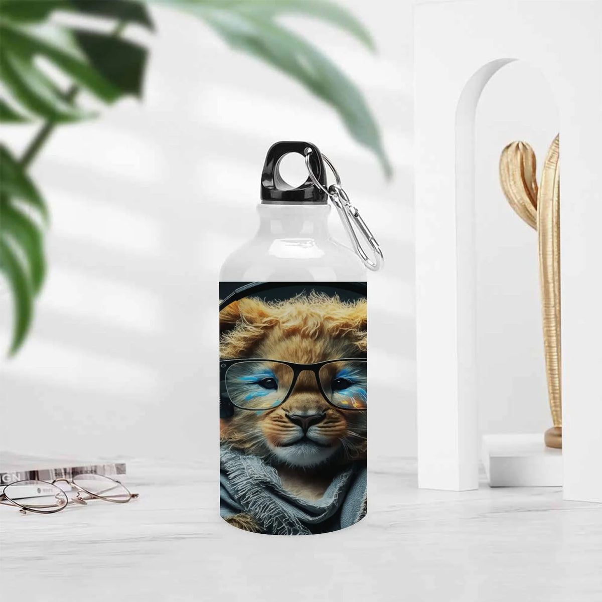 400ml Sport Aluminum Water Bottle with Twist Cap Y64519