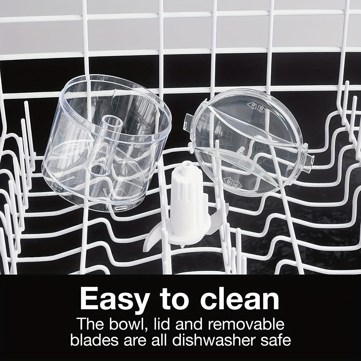 2 Cups Electric Vegetable Chopper & Mini Food Processor Z759