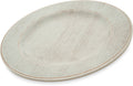 11x22 Buff Round Melamine Plate R742