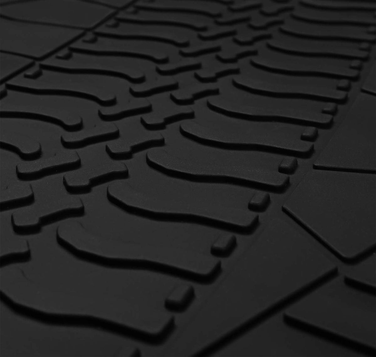 Black Rubber Cargo Liners V89867