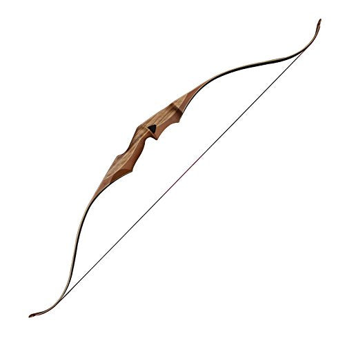 One Piece Traditional Wood Hunting Bow Q3883