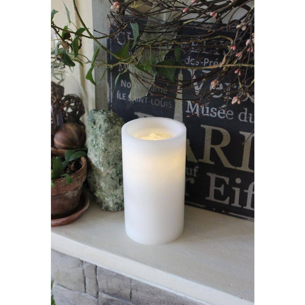 Ivory Flameless Candle Fountain M918
